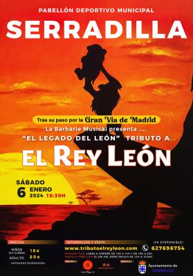EL MUSICAL DEL REY LEÓN LLEGA A SERRADILLA