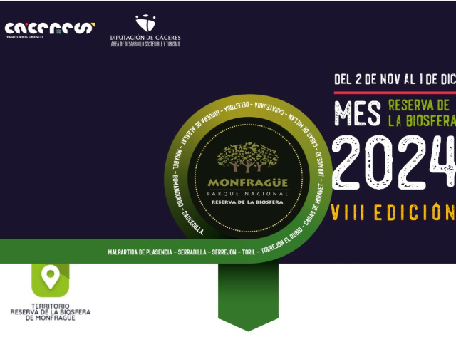 VIII EDICIÓN DEL MES DE LA RESERVA DE LA BIOSFERA DE MONFRAGÜE 2024