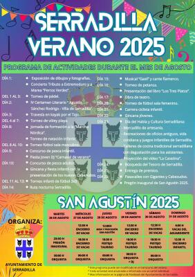 PROGRAMA DE ACTIVIDADES DE AGOSTO 2025